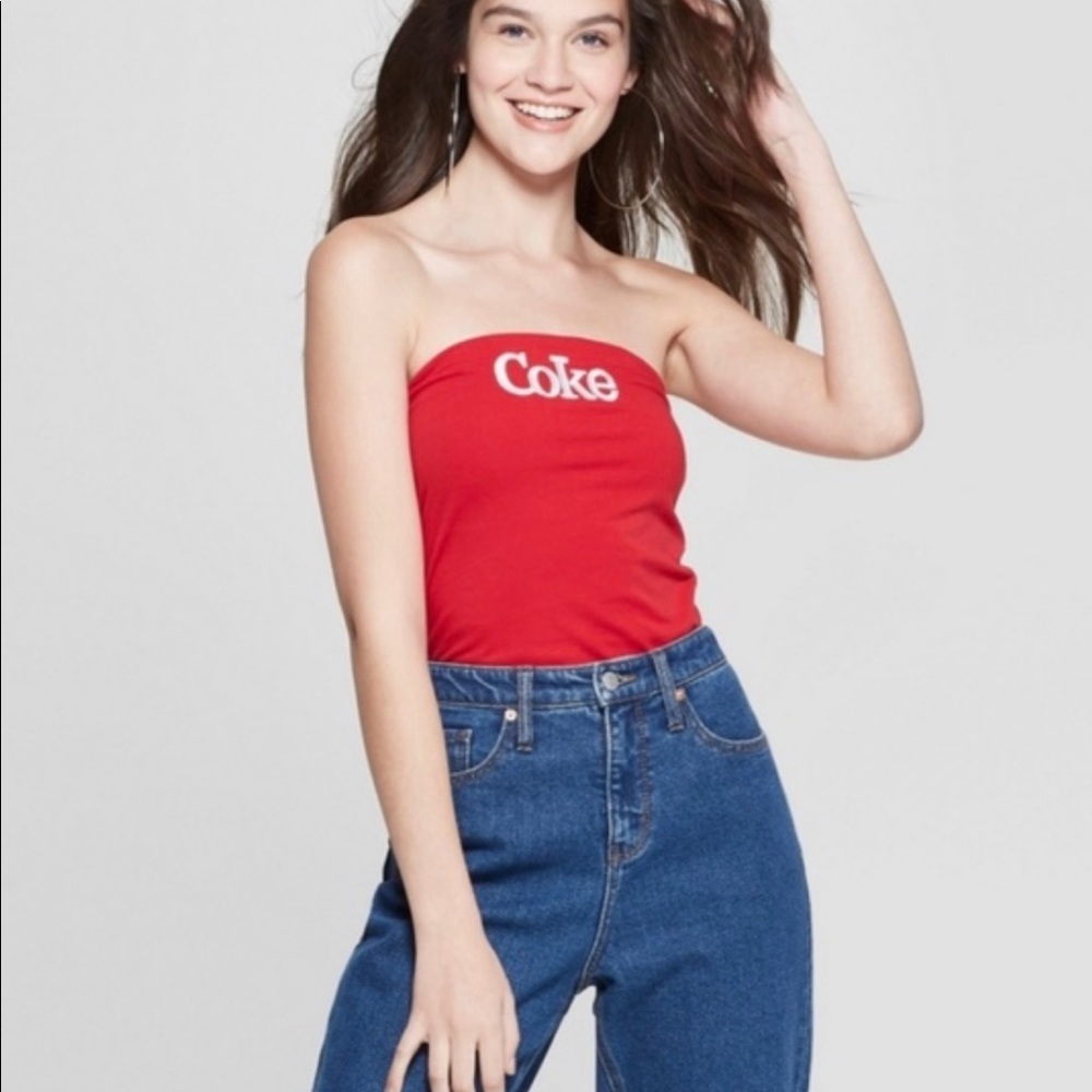 Mighty fine Coca Cola tube top